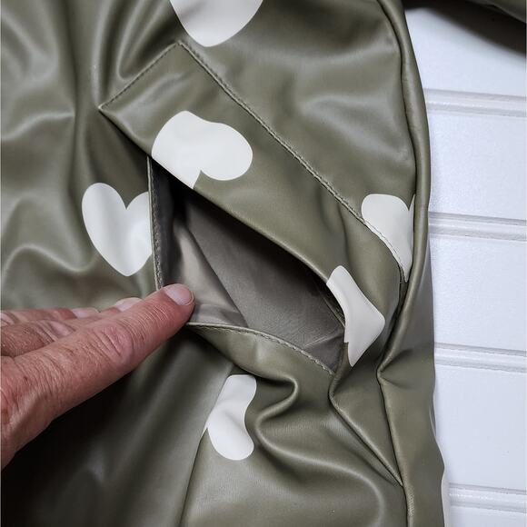 Zara Heart Fleece-Lined Rain Jacket - Picture 6 of 10